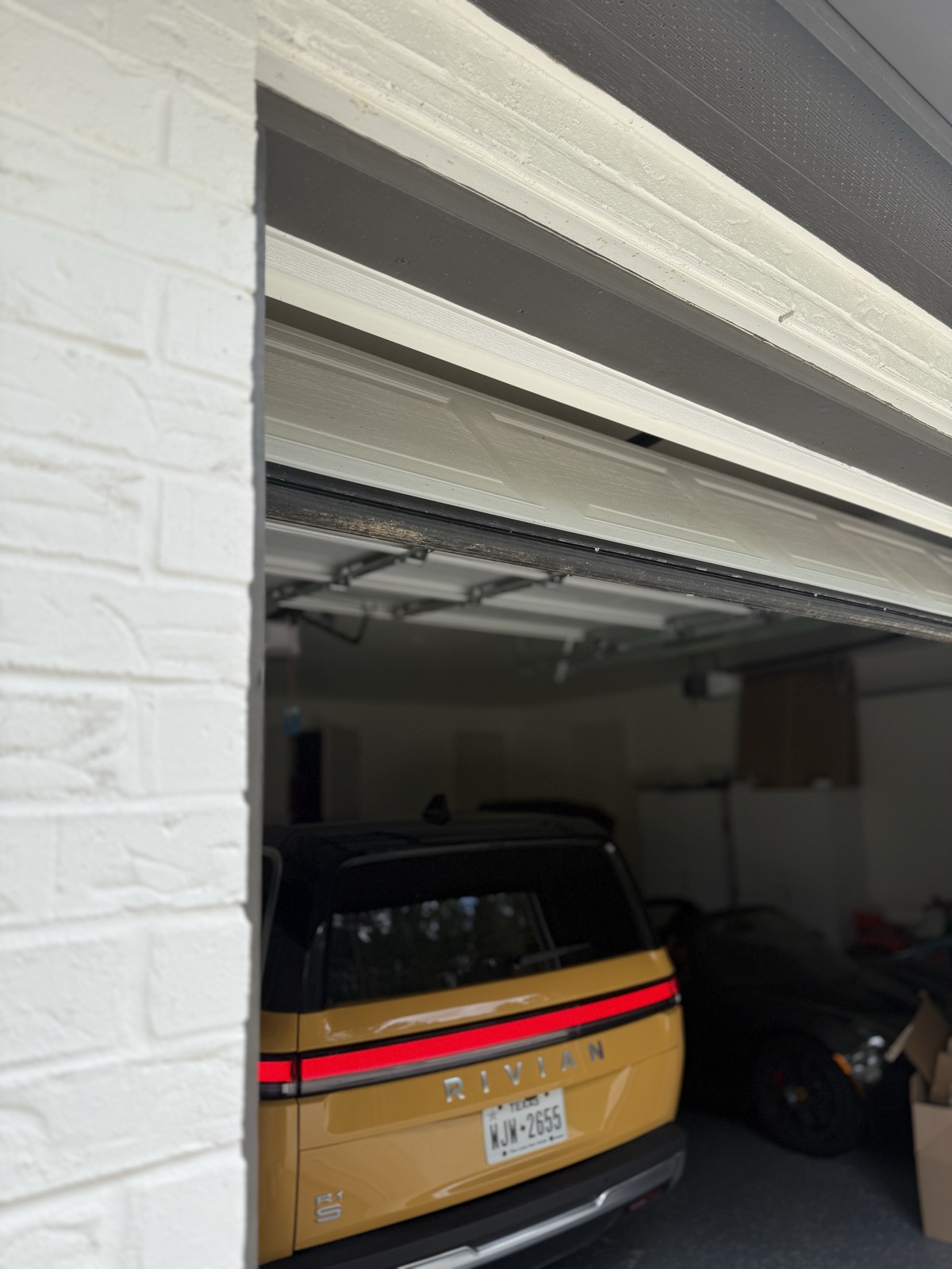 Garage door stopping partway, not fully opening