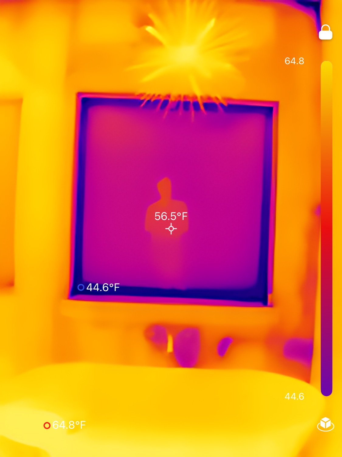 Thermal scan of the thermal envelope