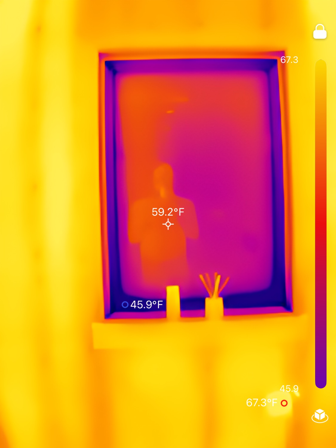 Thermal scan of the thermal envelope